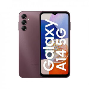 Samsung Galaxy A14 5G (Dark Red, 4GB, 64GB Storage)