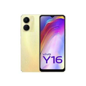 Vivo Y16 (Drizzling Gold, 4GB RAM, 64GB Storage)