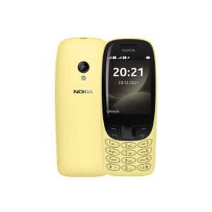 Nokia 6310 Dual SIM Feature Phone with a 2.8” Screen, Wireless FM Radio and Rear Camera | Yellow