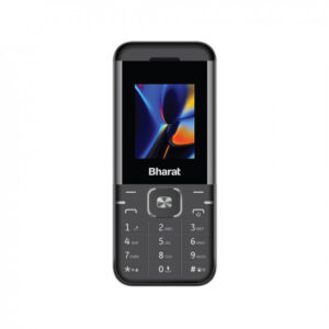 JioBharat K1 Karbonn 4G Keypad Phone with JioCinema, JioSaavn, JioPay (UPI), Long Lasting Battery, LED Torch, Digital Camera | Black & Grey | Locked for JioNetwork