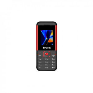 JioBharat K1 Karbonn 4G Keypad Phone with JioCinema, JioSaavn, JioPay (UPI), Long Lasting Battery, LED Torch, Digital Camera | BlackRed | Locked for JioNetwork
