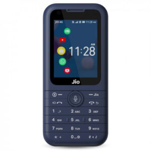 JioPhone Prima 4G Keypad Phone with Premium Design, YouTube, Whatsapp, JioTV, JioCinema, JioSaavn, JioPay(UPI), Video Calling, LED Torch, Digital Cameras | Blue | Locked for JioNetwork