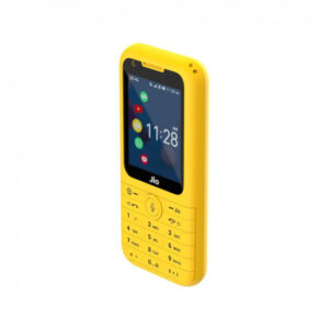 JioPhone Prima 4G Keypad Phone with Premium Design, YouTube, Whatsapp, JioTV, JioCinema, JioSaavn, JioPay(UPI), Video Calling, LED Torch, Digital Cameras | Yellow | Locked for JioNetwork