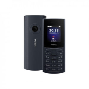 Nokia 110 4G with 4G, Camera, Bluetooth, FM Radio, MP3 Player, MicroSD, Long-Lasting Battery, and pre-Loaded Games | Blue