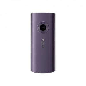 Nokia 110 4G with 4G, Camera, Bluetooth, FM Radio, MP3 Player, MicroSD, Long-Lasting Battery, and pre-Loaded Games | Purple