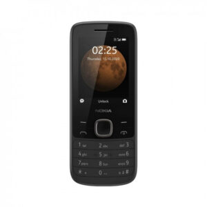 Nokia 225 4G Dual SIM Feature Phone with Long Battery Life, Camera, Multiplayer Games, and Premium Finish – Black Colour