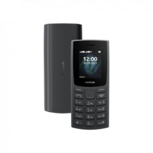 Nokia All-New 105 Single Sim Keypad Phone with Built-in UPI Payments, Long-Lasting Battery, Wireless FM Radio | Charcoal
