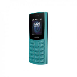 Nokia All-New 105 Single Sim Keypad Phone with Built-in UPI Payments, Long-Lasting Battery, Wireless FM Radio | Cyan