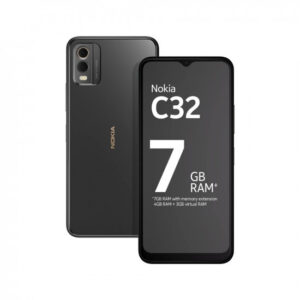 Nokia C32 with 50MP Dual Rear AI Camera (‎4 GB+64 GB)