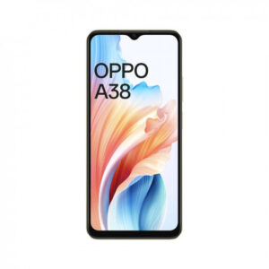 OPPO A38 (Glowing Gold, 4GB RAM, 128GB Storage) | 5000 mAh Battery and 33W SUPERVOOC | 6.56″ HD 90Hz Waterdrop Display | 50MP Rear AI Camera with No Cost EMI/Additional Exchange Offers