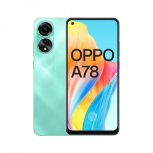OPPO A78 (Aqua Green, 8GB RAM, 128GB Storage) | 6.4″ FHD+ AMOLED 90Hz Punch Hole Display | 5000 mAh Battery and 67W SUPERVOOC with No Cost EMI/Additional Exchange Offers