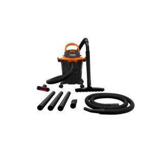 Eureka Forbes Zeal Wet & Dry Vacuum Cleaner with Reusable Dust Bag (Black, Orange)