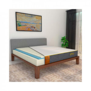 SleepyCat Latex Mattress | 10 Years Warranty | 100 Nights Trial | Firm, Orthopedic 6-inch Hybrid Mattress with Pinhole Tech Latex & Memory Foam layers | 5-Zone Support and Bamboo Cover (King Size, 72x72x6inches)