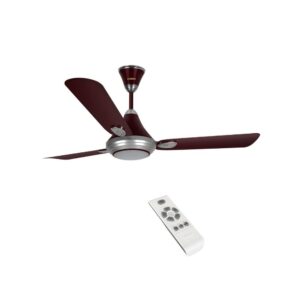 Luminous Lumaire 1200mm Ceiling Fan with Remote Control & LED Light (Wine Red)