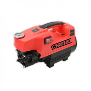 Cheston Car Washer High Pressure Pump | 1 Year Warranty | 1800 Watts, 120 Bars, 6.5L/Min Flow Rate, Pressure Washer for Car Washing with 5m Hose Pipe, Car/Bike Cleaning Supplies (Black & Orange)