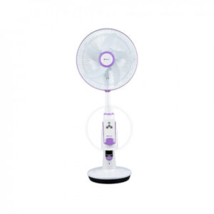 Bajaj Nuvo 400 mm Plum Purple Table Cum Pedestal Fan with BLDC Motor and Remote Control Operation, Regular