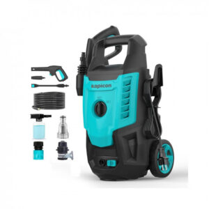 Kapicon KP-30 | Max Pressure 135-160 bar | Flow Rate – 5.5 LPM | 7 m Hose Pipe for Cleaning Homes, Cars, Bikes, Garden with Multiple Accessories