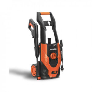AGARO Grand High Pressure Washer, 1500 Watts, 110 Bars, 6.5L/Min Flow Rate, 5 Meters Outlet Hose,Upright Design with Wheel, for Car,Bike and Home Cleaning Purpose, Free Turbo Nozzle, Black and Orange