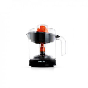 PHILIPS Citrus Press Juicer HR2799/00, Black & Transparent, Large