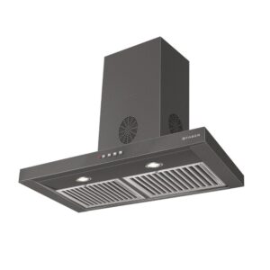 Faber 60cm 3 Way Silent Suction Chimney, 1150 m3/hr (Stilo Slim 3D Plus, 2 T2S2 T2S2 BK LTW 60,Triple Layer Baffle Filters, Black)