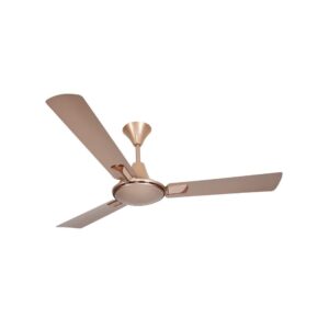 Luminous Pinnacle – Metallic 1200mm/78Watt ceiling fan for home and office (Champagne Gold)