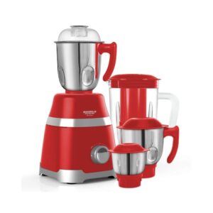 Maharaja Whiteline Ultramax Elite Mixer Grinder with 4 Jars, 800 W – MX-222 (Red)