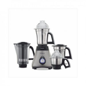 Preethi Steel Supreme MG-208 mixer grinder, 750 watt (Silver/ Black)
