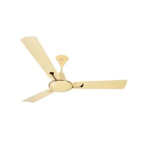 Luminous Pinnacle Metallic 1200mm ceiling fan (Pearl Ivory, Set of 1)