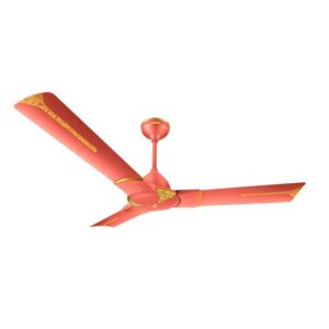 Luminous Jaipur Ghoomar 1200mm Designer Ceiling Fan with BEE 3-Star (Rose Gold) (F05JAIGHORGD)