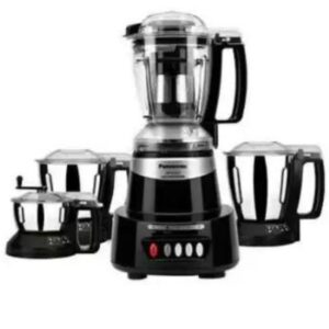 Panasonic MX-AV425 BLACK 600 Juicer Mixer Grinder (4 Jars, Black)
