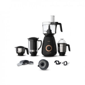 PHILIPS Mixer Grinder 3-in-1 750 Watt (Mixer Grinder + Juicer + Food Processor) 4 Jar and Motor with 5 yr Warranty, Exchange offer available. (HL7707/00)