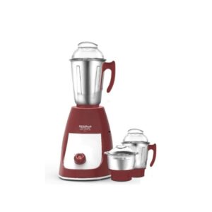 MAHARAJA WHITELINE MX-231 Turbo Prime Dlx 750 W Mixer Grinder (3 Jars, Red)