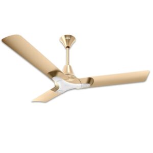 Luminous New York Brooklyn 1200mm/75 Watt ceiling fan (Champagne Gold)