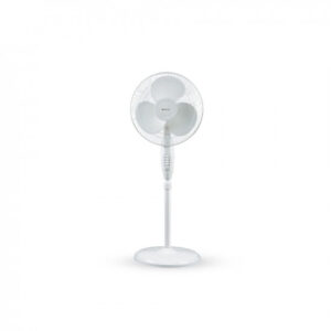 Bajaj Esteem 400 MM Oscillating Pedestal Fan for Home|Stand Fan with Tilt Mechanism| Voltage Protection| 100% CopperMotor| HighAir Delivery| 3-Speed Control| Telescopic Arrangement|2-Yr Warranty|White