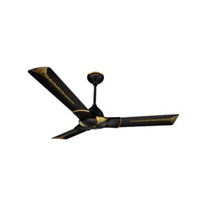 Luminous Jaipur Ghoomar 1200mm Designer Ceiling Fan with BEE 3-Star (Abu Black) (F05JAIGHOABL)