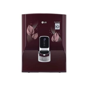 LG WW174NPC 8 L RO + UV + MB Water Purifier (Crimson Red with Leaf Pattern)