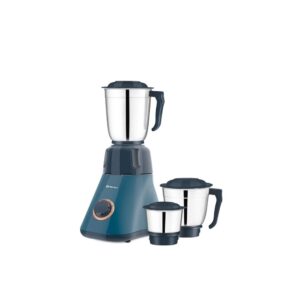 Bajaj 550W Splendora 3 Jars Mixer Grinder, Blue and Copper, Regular