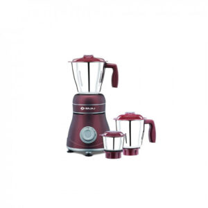 Bajaj Ivora 800W Mixer Grinder with Anti-Bacterial Coating and Nutri-Pro Feature, 3 Jars, Crimson Red