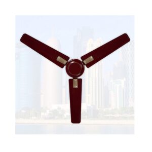 Luminous Rapid Deco 1200MM 3 Blade Ceiling Fan (Cherry Red)