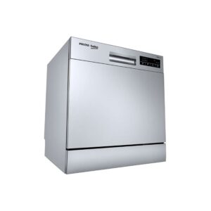 Voltas Beko 8 Place Settings Table Top Dishwasher (DT8S, Silver)