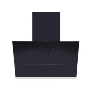 Faber 90 cm 1500 m³/hr angular Kitchen Chimney (HOOD APEX FLHC SC BK 90, Filterless technology, Touch Control, Black)