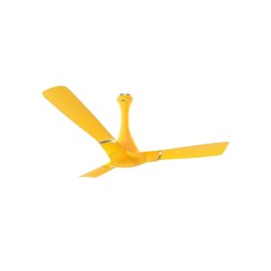 Luminous Propelaire 1200MM Designer Ceiling Fan for Home (Sporty Yellow)
