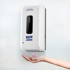 KENT Touchless Sanitiser Dispenser(12013) 1000 ml Liquid Dispenser (White)