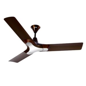 Luminous New York Brooklyn 900mm Ceiling Fan (Ale Brown)