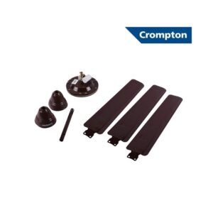 Crompton Hill Briz 1200 mm (48 inch) High Speed Ceiling Fan (Brown)