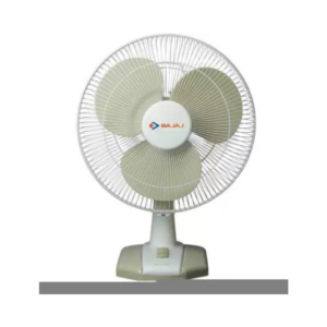 BAJAJ Elite Neo 400 mm 3 Blade Table Fan (Ivory-Mushroom)