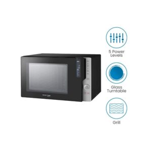 Voltas Beko 28 L Convection Microwave Oven (MC28BD, Inox)