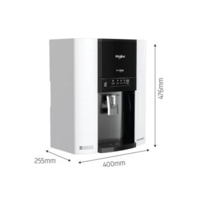 Whirlpool Purasense 7 L RO + UV + UF Water Purifier with DIY Technology (White, Black)