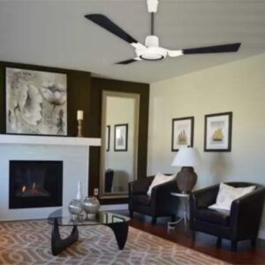 LUMINOUS London Mayfair BEE 3 STAR ENERGY SAVING FAN 1200 mm 3 Blade Ceiling Fan (Bourneville Brown)