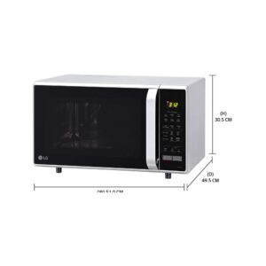 LG 28 L Convection Microwave Oven (MC2846SL, Silver)